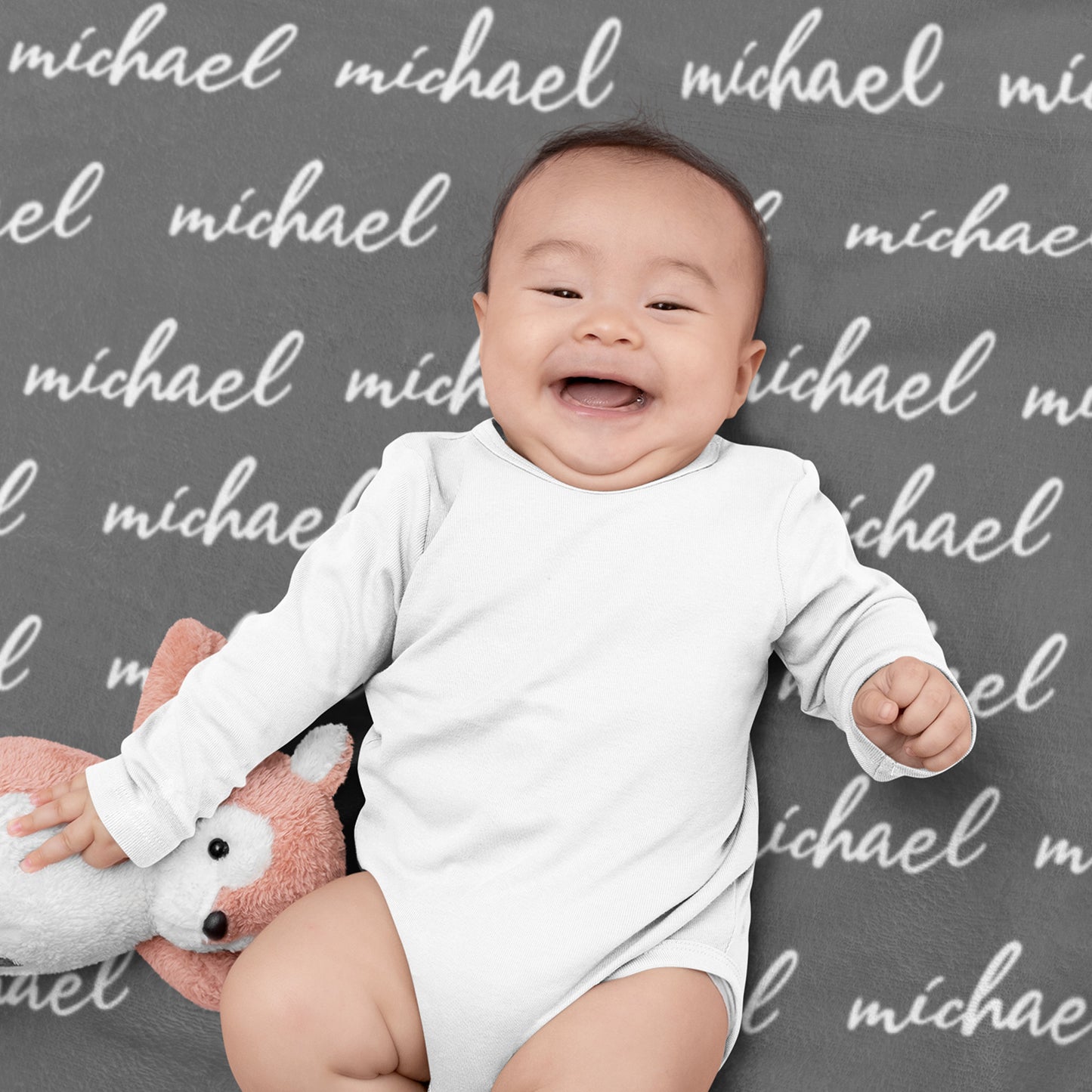 Personalized Name Blanket For Toddler