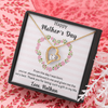 Happy Mother's Day, Forever Love Necklace, Birthday, Mother's Day, Christmas, Anniversary, Gift For Her, Valentine's Day, Jewelry For Mom, Pendant For Mom