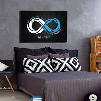 "When We Have Each Other" Customized Infinity Canvas