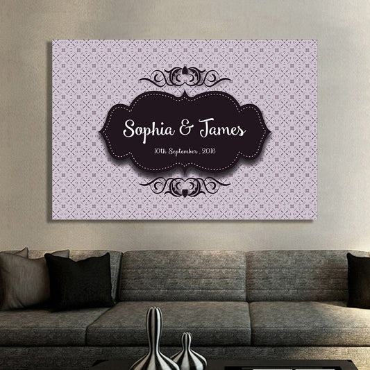 Custom Wall Decor For Couple